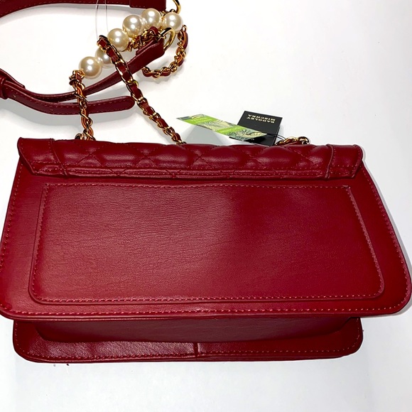 Badgley Mischka studded crossbody in wine NWT - Picture 9 of 13